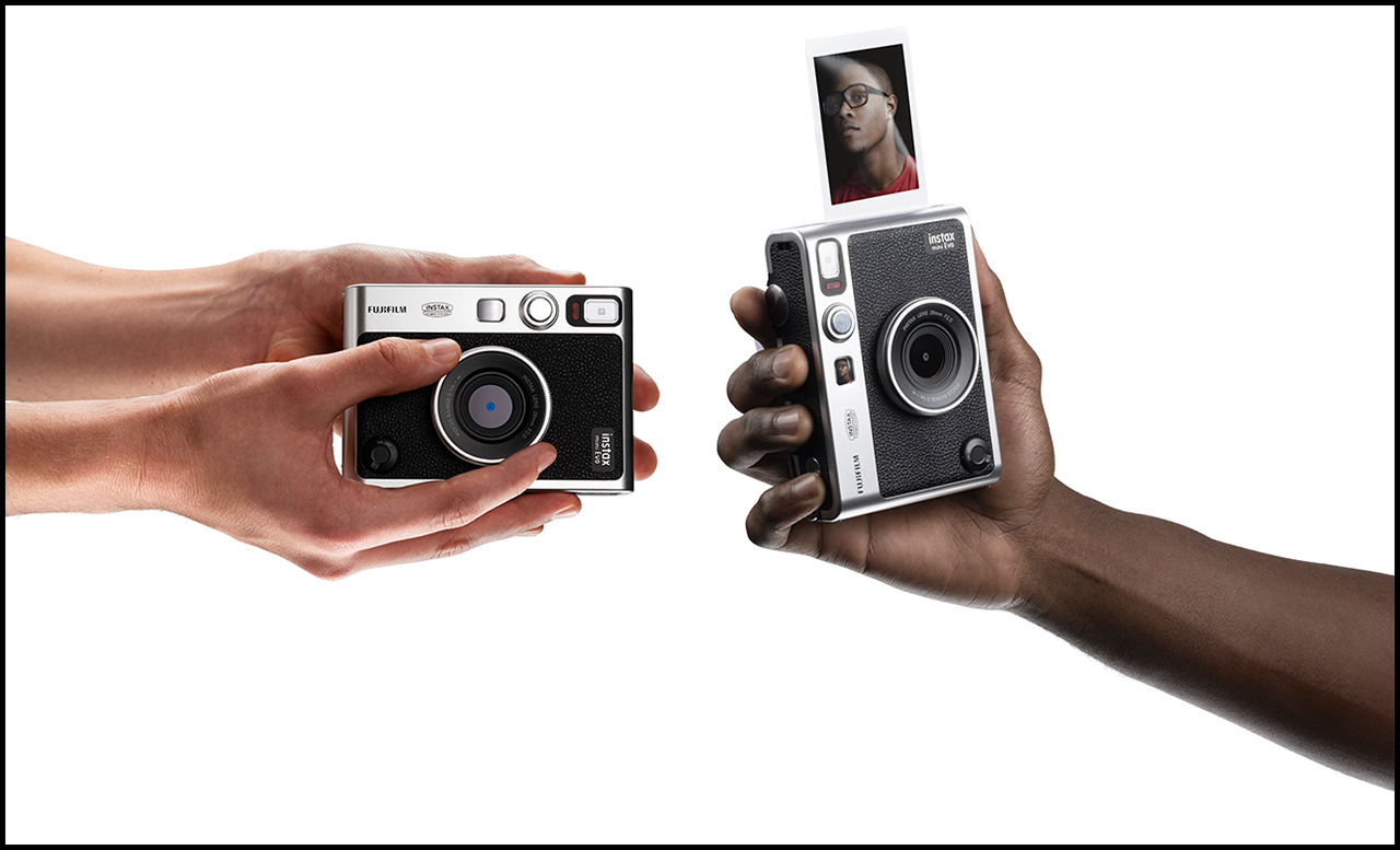 Fujifilm Instax Mini Evo Cámara Instantánea Negra 